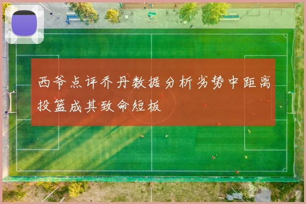 西爷点评乔丹数据分析劣势中距离投篮成其致命短板